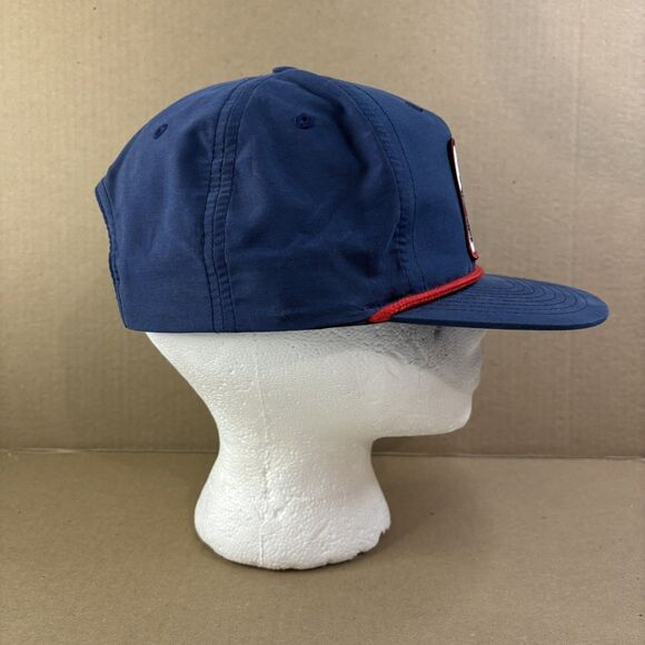 Richardson Snapback Hats Caps Blue Rope Red, trucker, adjustable, cotton - Picture 3 of 10